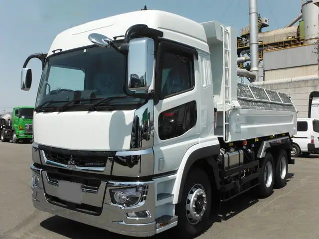 三菱 スーパーグレート 大型 ダンプ Lゲート ハイルーフ の中古トラック【車両No.149619】