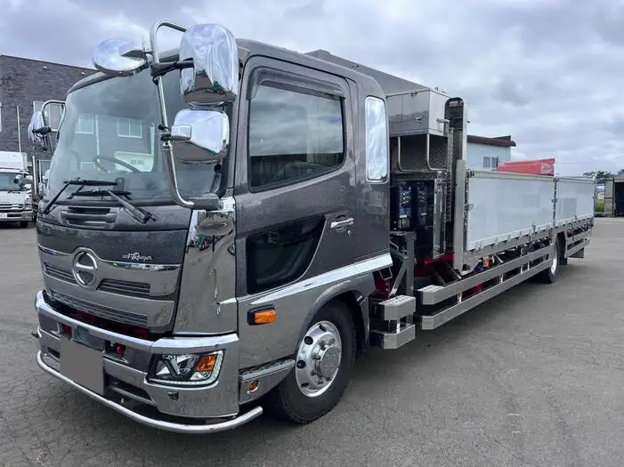 日野 レンジャー 中型/増トン クレーン付 アルミブロック 4段 の中古トラック【車両No.149690】