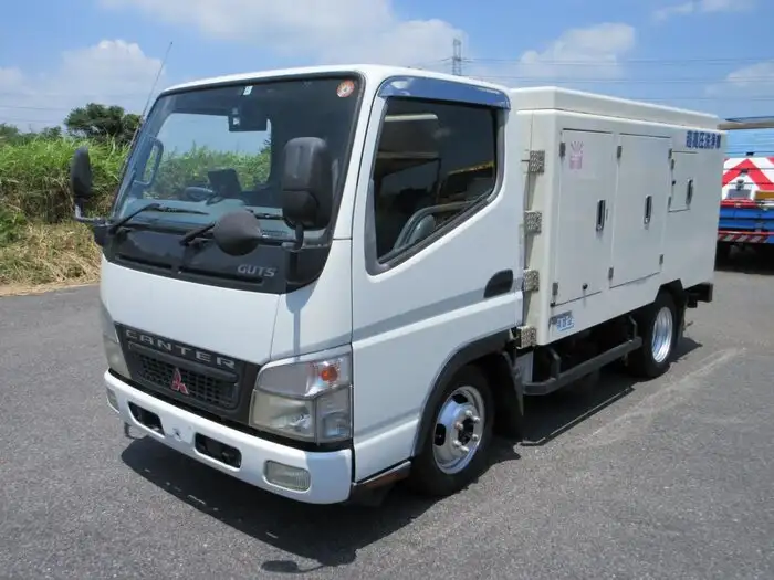 三菱 キャンター 小型 タンク車 高圧洗浄車 PA-FB70BB の中古トラック【車両No.149770】