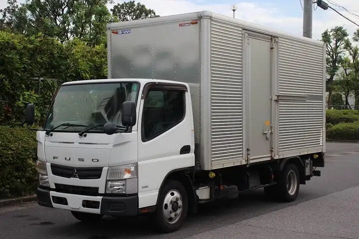 三菱 キャンター 小型 アルミバン パワーゲート サイドドア の中古トラック【車両No.149841】