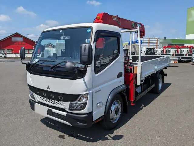 三菱 キャンター 小型 クレーン付 4段 ラジコン の中古トラック【車両No.150084】