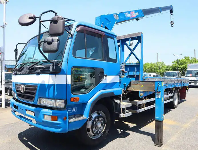 日産UD コンドル 中型/増トン クレーン付 床鉄板 3段 の中古トラック【車両No.150291】
