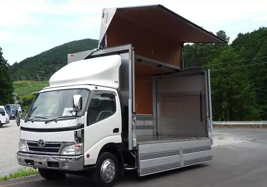 トヨタ ダイナ 小型 ウイング パワーゲート BKG-XZU414 の中古トラック【車両No.150445】