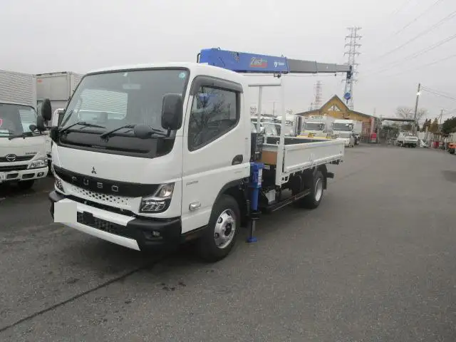 三菱 キャンター 小型 クレーン付 4段 ラジコン の中古トラック【車両No.150691】