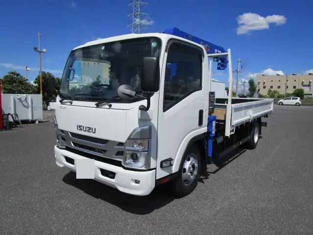 いすゞ エルフ 小型 クレーン付 4段 ラジコン の中古トラック【車両No.150729】