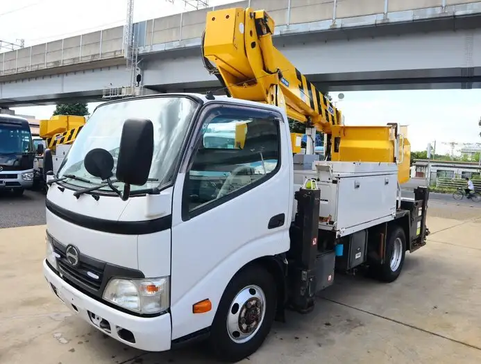 日野 デュトロ 小型 高所・建柱車 高所作業車 電工仕様 の中古トラック【車両No.150868】