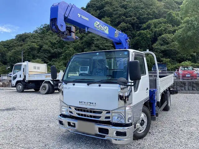 いすゞ エルフ 小型 クレーン付 3段 ラジコン の中古トラック【車両No.151167】