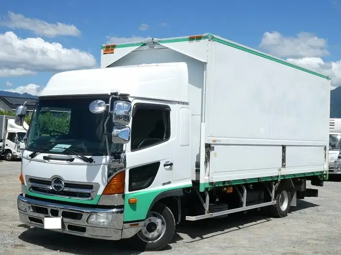 日野 レンジャー 中型/増トン ウイング パワーゲート 床鉄板 の中古トラック【車両No.151043】