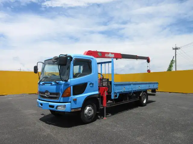 日野 レンジャー 中型/増トン クレーン付 3段 フックイン の中古トラック【車両No.151139】