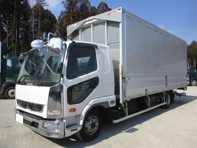 三菱 ファイター 中型/増トン ウイング パワーゲート ベッド の中古トラック【車両No.151648】