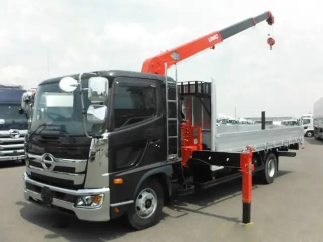 日野 レンジャー 中型/増トン クレーン付 アルミブロック 3段 の中古トラック【車両No.151748】