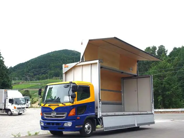 日野 レンジャー 中型/増トン ウイング センターローラー TKG-FC9JKAA の中古トラック【車両No.152082】