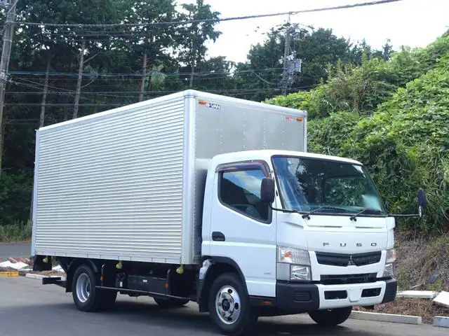 三菱 キャンター 小型 アルミバン パワーゲート TKG-FEB50 の中古トラック【車両No.152509】