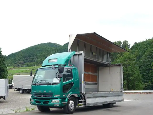 三菱 ファイター 中型/増トン ウイング パワーゲート エアサス の中古トラック【車両No.152510】