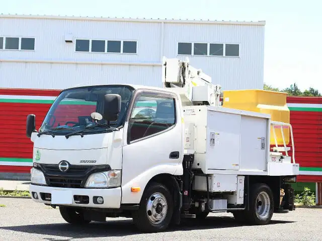 日野 デュトロ 小型 高所・建柱車 高所作業車 電工仕様 の中古トラック【車両No.152121】