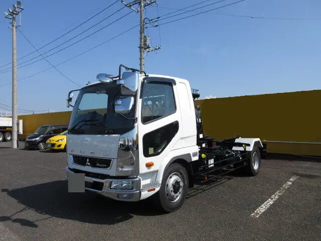 三菱 ファイター 中型/増トン アームロール ツインホイスト ベッド の中古トラック【車両No.152659】