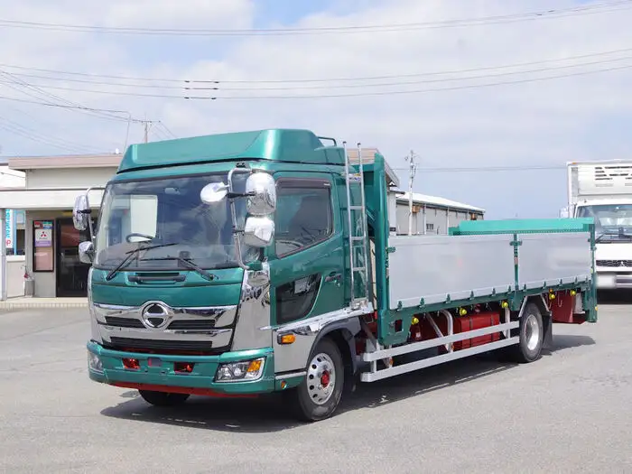 日野 レンジャー 中型/増トン 平ボディ パワーゲート アルミブロック の中古トラック【車両No.152763】