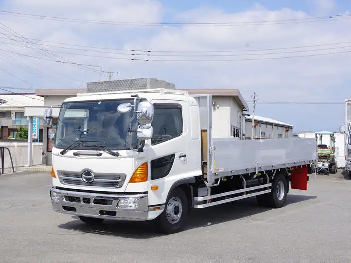 日野 レンジャー 中型/増トン 平ボディ アルミブロック ベッド の中古トラック【車両No.152745】