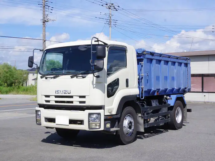 いすゞ フォワード 中型/増トン ダンプ 土砂禁 天蓋付き の中古トラック【車両No.152760】