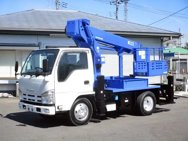 いすゞ エルフ 小型 高所・建柱車 高所作業車 TKG-NKR85N の中古トラック【車両No.152853】