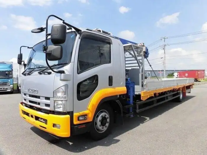 いすゞ フォワード 中型/増トン クレーン付 床鉄板 アルミブロック の中古トラック【車両No.152946】