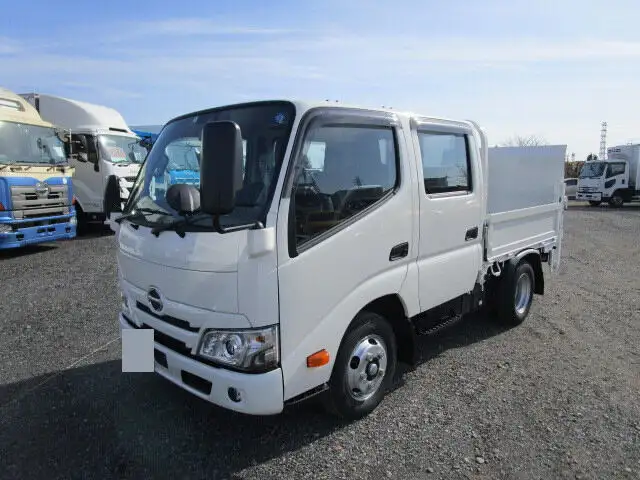 日野 デュトロ 小型 平ボディ Wキャブ パワーゲート の中古トラック【車両No.153069】