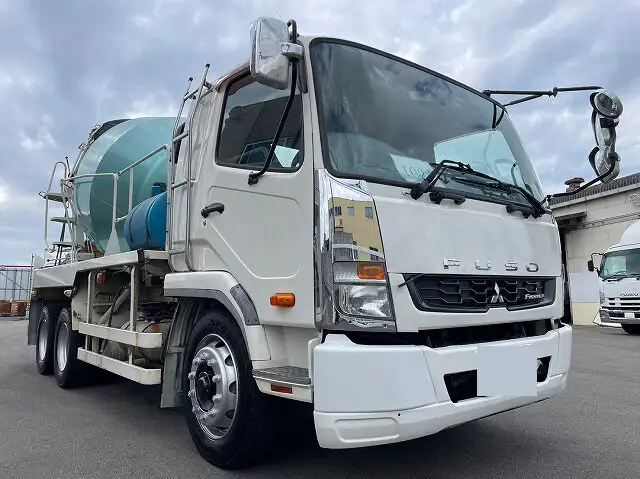 三菱 ファイター 中型/増トン ミキサー・ポンプ ベッド QDG-FQ62F の中古トラック【車両No.153046】