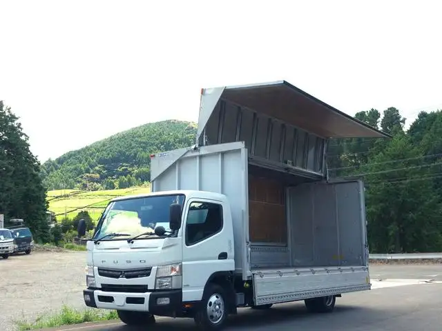 三菱 キャンター 小型 ウイング 3枚観音 TPG-FEB50 の中古トラック【車両No.153129】