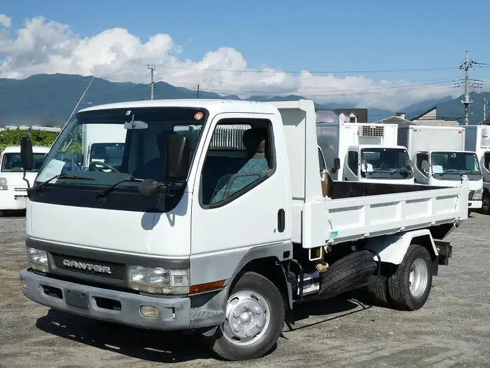 三菱 キャンター 小型 ダンプ ローダー KK-FE63ECX の中古トラック【車両No.153329】