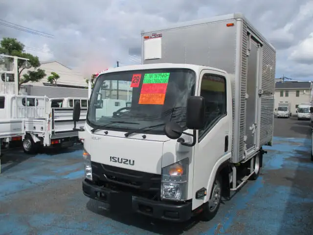 いすゞ エルフ 小型 アルミバン 床鉄板 サイドドア の中古トラック【車両No.153283】