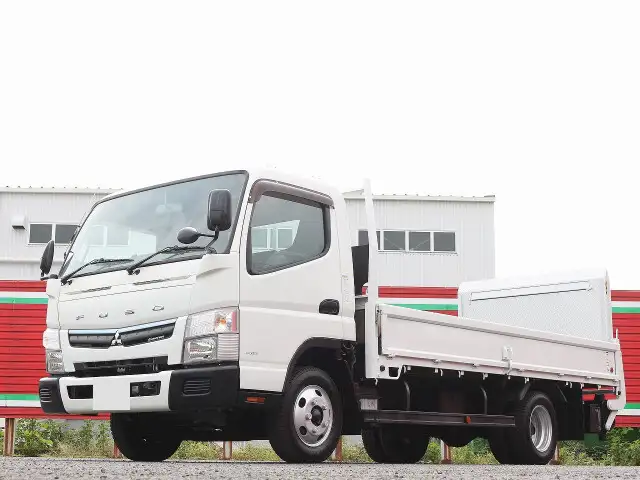 三菱 キャンター 小型 平ボディ パワーゲート TKG-FEB50 の中古トラック【車両No.153443】