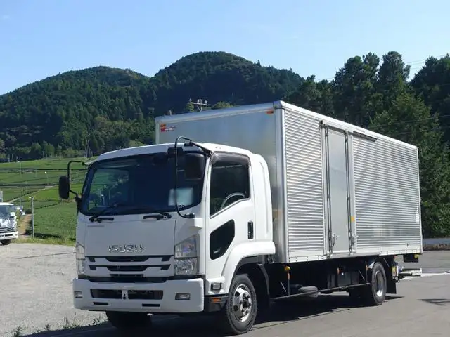 いすゞ フォワード 中型/増トン アルミバン パワーゲート サイドドア の中古トラック【車両No.153419】
