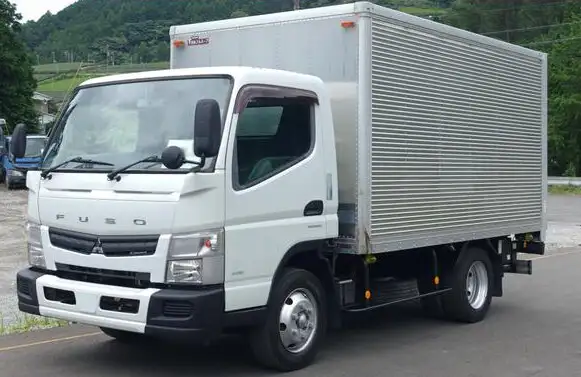 三菱 キャンター 小型 アルミバン パワーゲート  の中古トラック【車両No.153427】