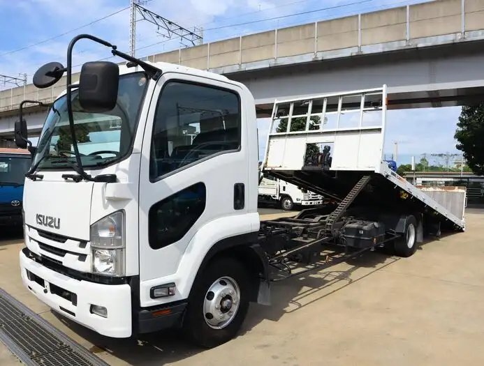 いすゞ フォワード 中型/増トン 車両重機運搬 ラジコン ウインチ の中古トラック【車両No.153598】