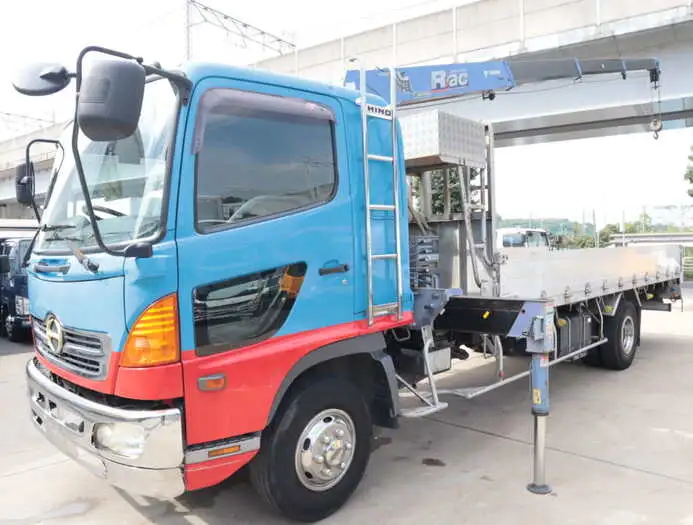 日野 レンジャー 中型/増トン クレーン付 アルミブロック 4段 の中古トラック【車両No.153546】