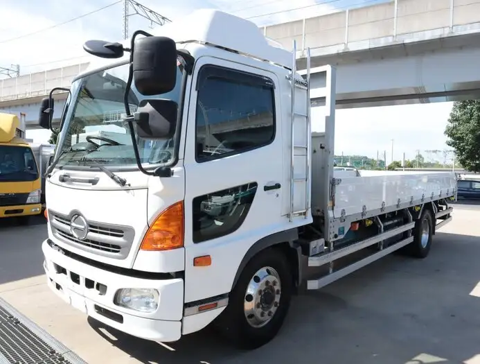 日野 レンジャー 中型/増トン 平ボディ アルミブロック ベッド の中古トラック【車両No.153659】