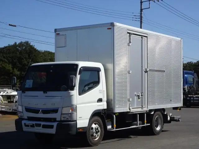 三菱 キャンター 小型 アルミバン パワーゲート サイドドア の中古トラック【車両No.154147】