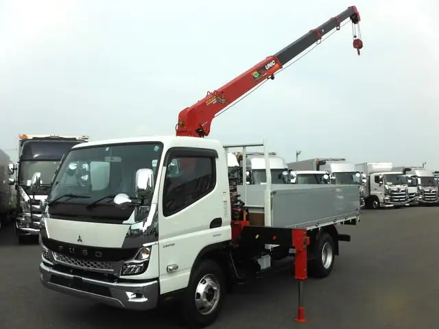 三菱 キャンター 小型 クレーン付 アルミブロック 4段 の中古トラック【車両No.154595】