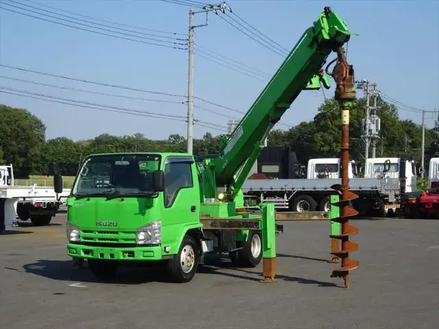 いすゞ エルフ 小型 高所・建柱車 建柱車 TKG-NKR85N の中古トラック【車両No.154514】