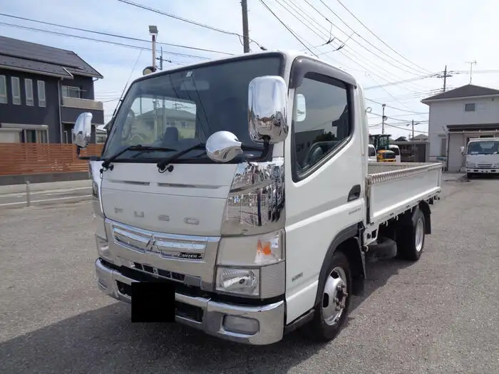 三菱 キャンター 小型 平ボディ 床鉄板 TPG-FBA00 の中古トラック【車両No.155005】