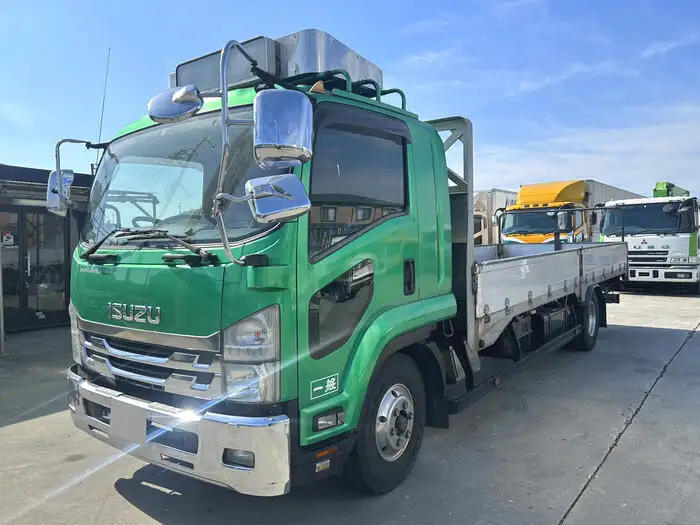 いすゞ フォワード 中型/増トン 平ボディ アルミブロック エアサス の中古トラック【車両No.155099】