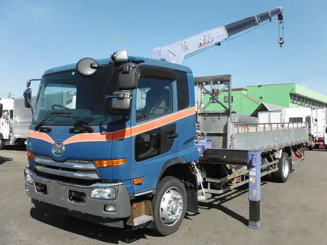 日産UD コンドル 中型/増トン クレーン付 アルミブロック 4段 の中古トラック【車両No.155174】