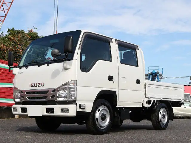 いすゞ エルフ 小型 平ボディ Wキャブ TRG-NHS85A の中古トラック【車両No.155018】