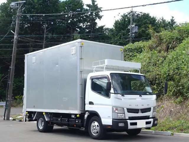 三菱 キャンター 小型 アルミバン パワーゲート SKG-FEB50 の中古トラック【車両No.155312】