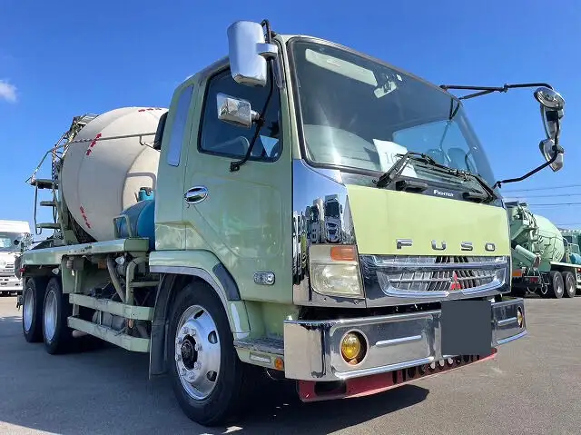 三菱 ファイター 中型/増トン ミキサー・ポンプ ベッド PJ-FQ62F の中古トラック【車両No.155308】
