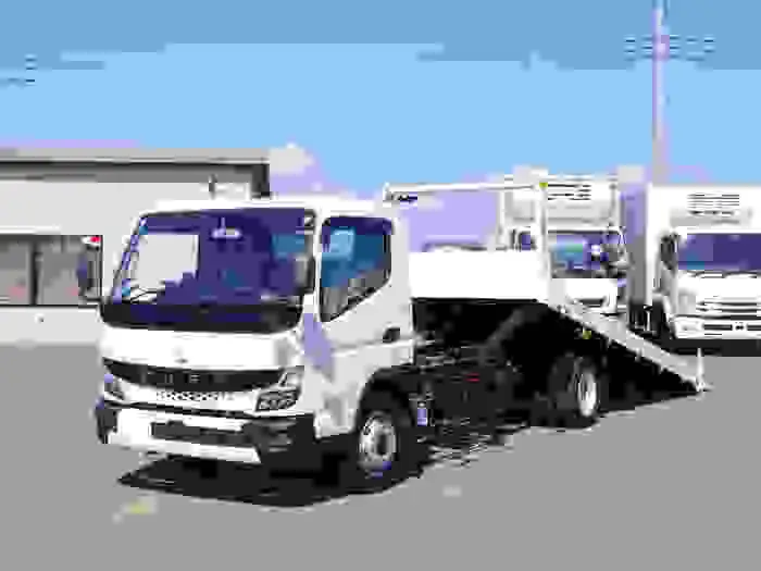 三菱 キャンター 小型 車両重機運搬 ラジコン ウインチ の中古トラック【車両No.155694】