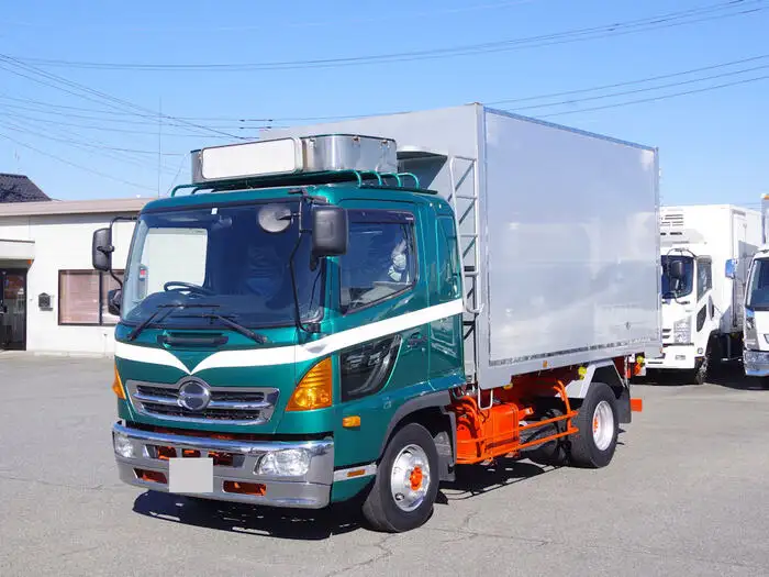 日野 レンジャー 中型/増トン ダンプ 土砂禁 ステンレス張り の中古トラック【車両No.155696】