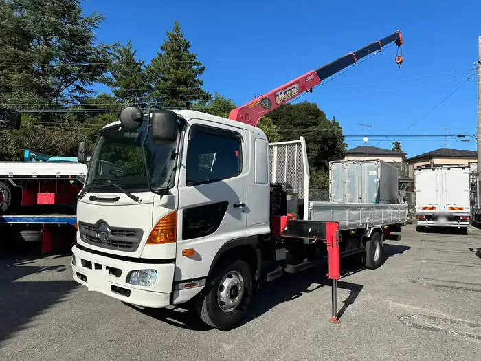 日野 レンジャー 中型/増トン クレーン付 4段 ラジコン の中古トラック【車両No.155751】