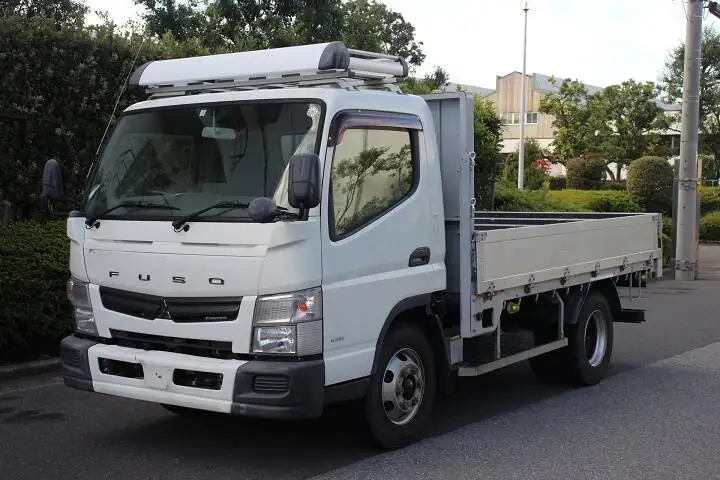 三菱 キャンター 小型 平ボディ アルミブロック TKG-FEB90 の中古トラック【車両No.155892】