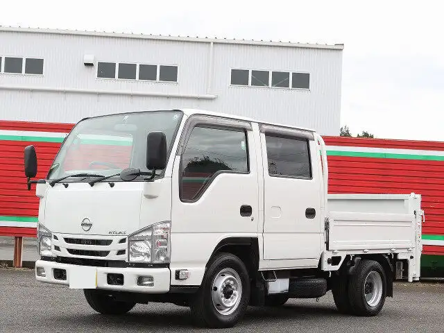 日産 アトラス 小型 平ボディ Wキャブ パワーゲート の中古トラック【車両No.155824】